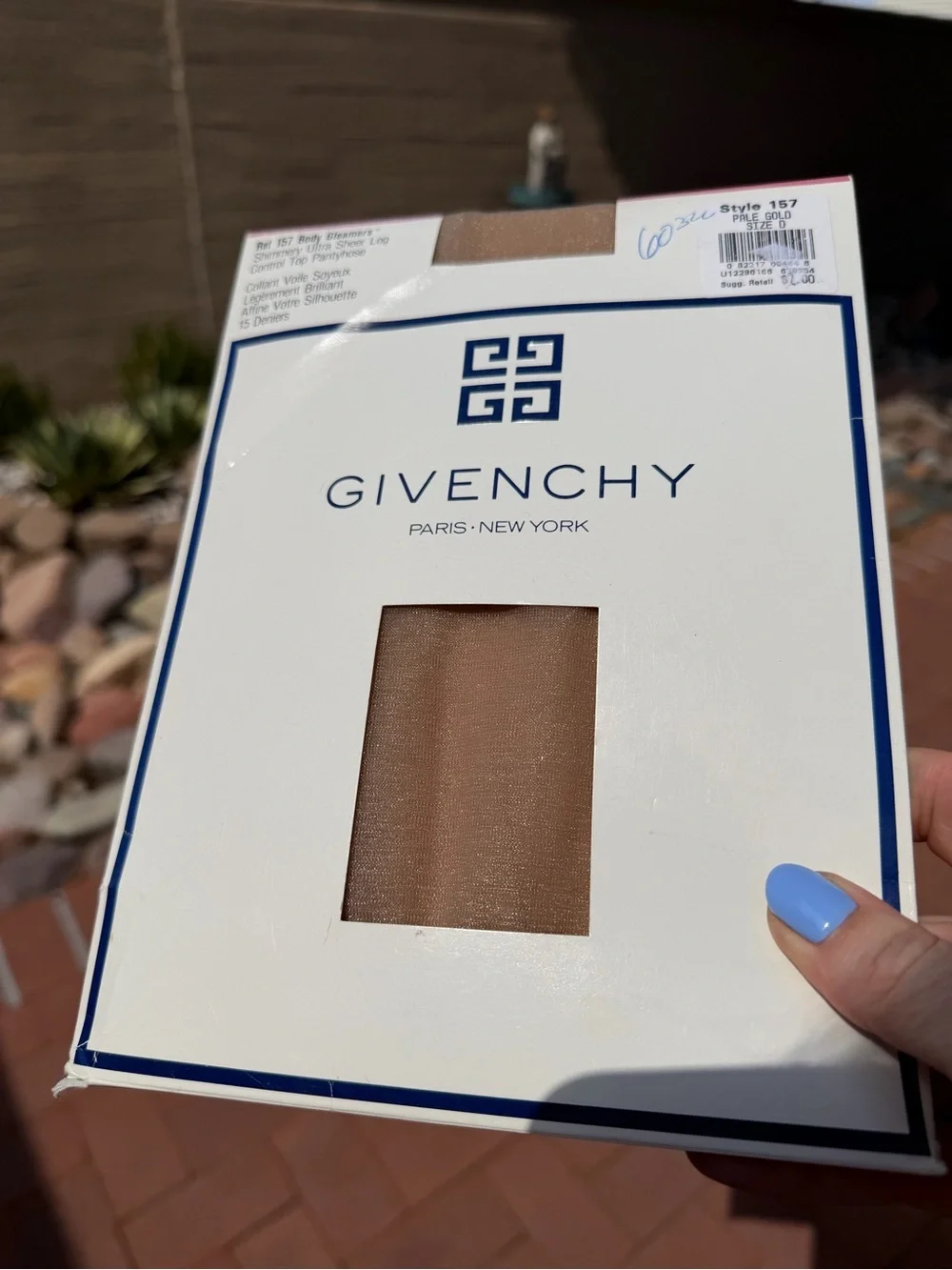 Vintage Givenchy Body Gleamers Pantyhose